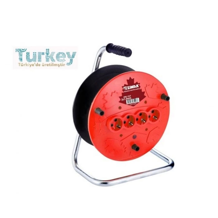 Extra 4lü Elektrik Seyyar Makaralı Uzatma Kablo 50 Metre Taşınabilir ( Bayi Depom ) Extra 4lü Elektrik Seyyar Makaralı Uzatma Kablo 50 Metre Taşınabilir ( Bayi Depom )