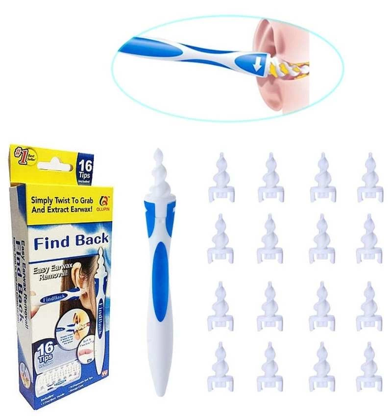 Find Back Pratik Kulak Temizleme Aparatı Silikon Kit Ear Claning ( Bayi Depom ) Find Back Pratik Kulak Temizleme Aparatı Silikon Kit Ear Claning ( Bayi Depom )