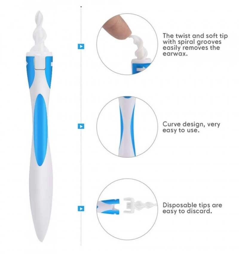 Find Back Pratik Kulak Temizleme Aparatı Silikon Kit Ear Claning ( Bayi Depom )
