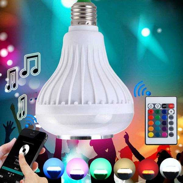 Hoparlör ve Led Lamba Uzaktan Kumandalı Ampül ( Bayi Depom ) Hoparlör ve Led Lamba Uzaktan Kumandalı Ampül ( Bayi Depom )