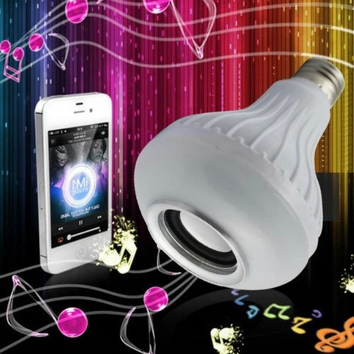 Hoparlör ve Led Lamba Uzaktan Kumandalı Ampül ( Bayi Depom ) Hoparlör ve Led Lamba Uzaktan Kumandalı Ampül ( Bayi Depom )
