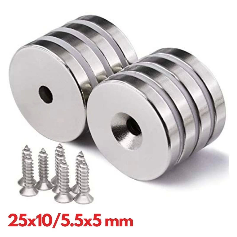 50 Adet 25x10/5x5,5 mm Neodyum Mıknatıs Havşa Delikli Magnet Vida Atılabilir N35 Nikel Paslanmaz ( Bayi Depom ) 50 Adet 25x10/5x5,5 mm Neodyum Mıknatıs Havşa Delikli Magnet Vida Atılabilir N35 Nikel Paslanmaz ( Bayi Depom )