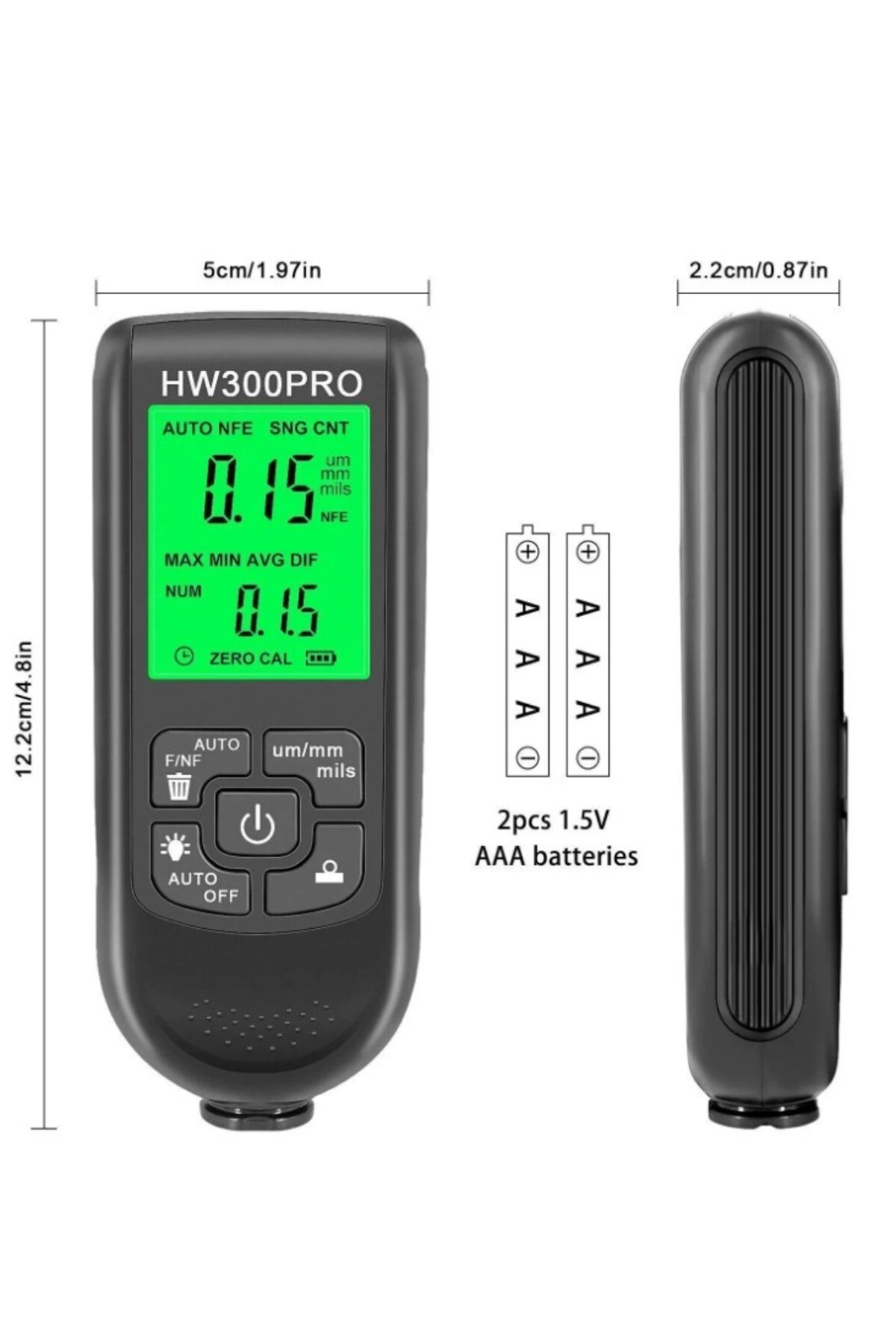 HW-300PRO Araba Boyası Film Otomatik Kalınlık Ölçer 0-2000UM Fe & NFe Kaplama Kalınlık Test Cihazı M ( Bayi Depom ) HW-300PRO Araba Boyası Film Otomatik Kalınlık Ölçer 0-2000UM Fe & NFe Kaplama Kalınlık Test Cihazı M ( Bayi Depom )