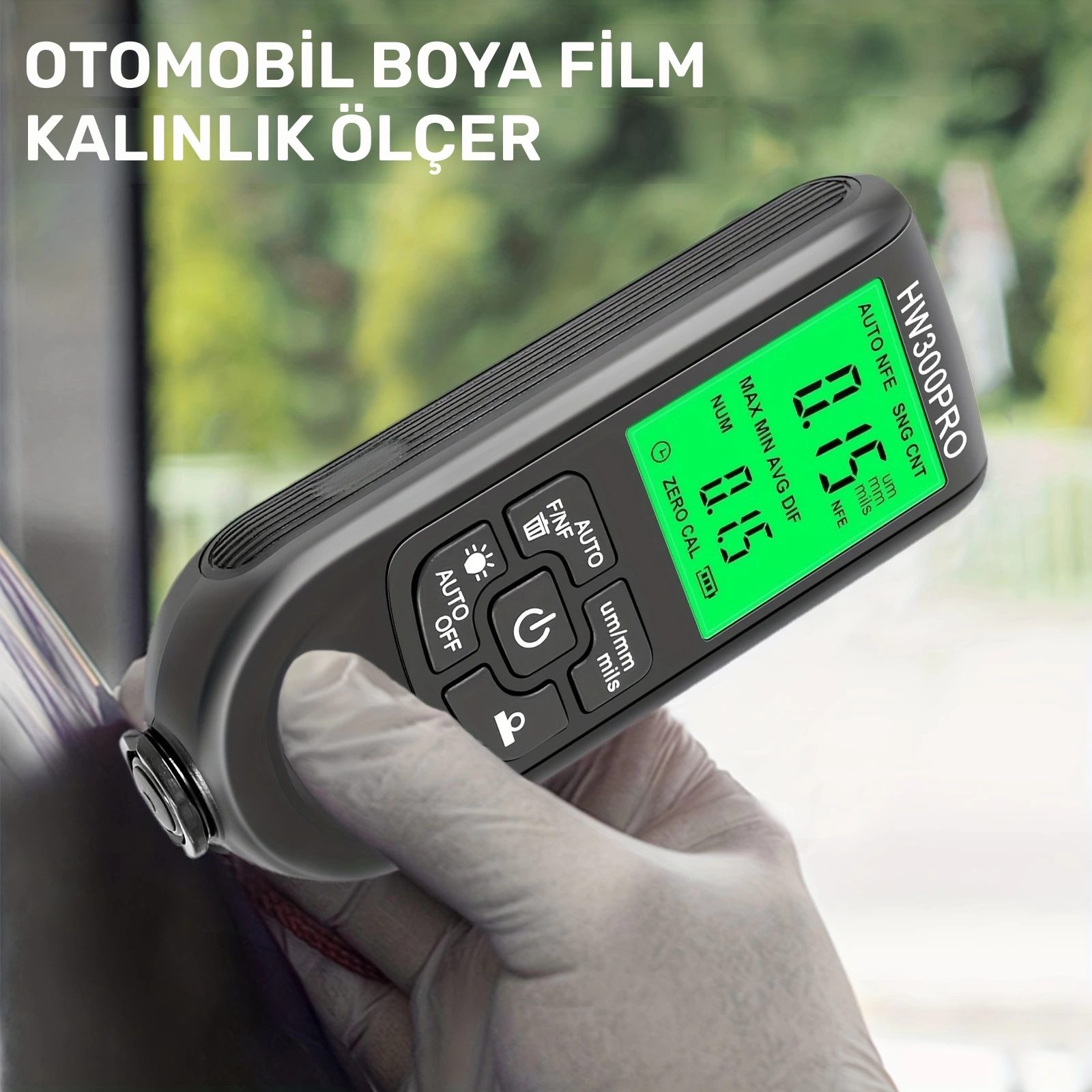 HW-300PRO Oto Boya Kalınlık Ölçer Fe NFe 2000µm + 2 Fonksiyonlu Bardak Tutucu Hediyeli ( Bayi Depom ) HW-300PRO Oto Boya Kalınlık Ölçer Fe NFe 2000µm + 2 Fonksiyonlu Bardak Tutucu Hediyeli ( Bayi Depom )