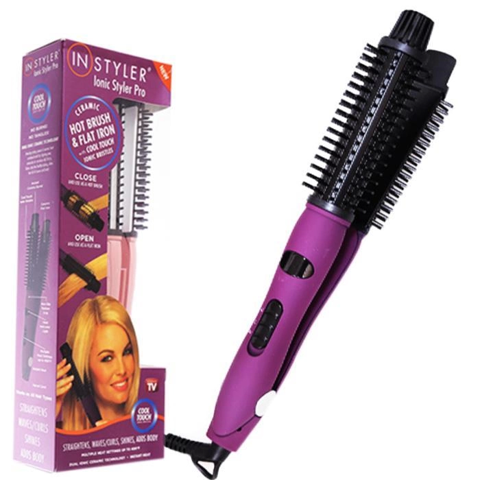Instyler Ionic Styler - İyonik Şekillendirici Saç Kıvrımlaştırıcı ve Düzleştirici Tarak ( Bayi Depom ) Instyler Ionic Styler - İyonik Şekillendirici Saç Kıvrımlaştırıcı ve Düzleştirici Tarak ( Bayi Depom )
