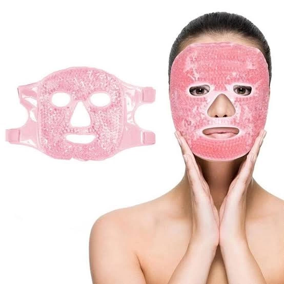 Jel Buz Paketi Yüz Maskesi Baş Ağrısı Yastık Kozmetik Maske + Çift Taraflı Cilt Fırçası ( Bayi Depom ) Jel Buz Paketi Yüz Maskesi Baş Ağrısı Yastık Kozmetik Maske + Çift Taraflı Cilt Fırçası ( Bayi Depom )
