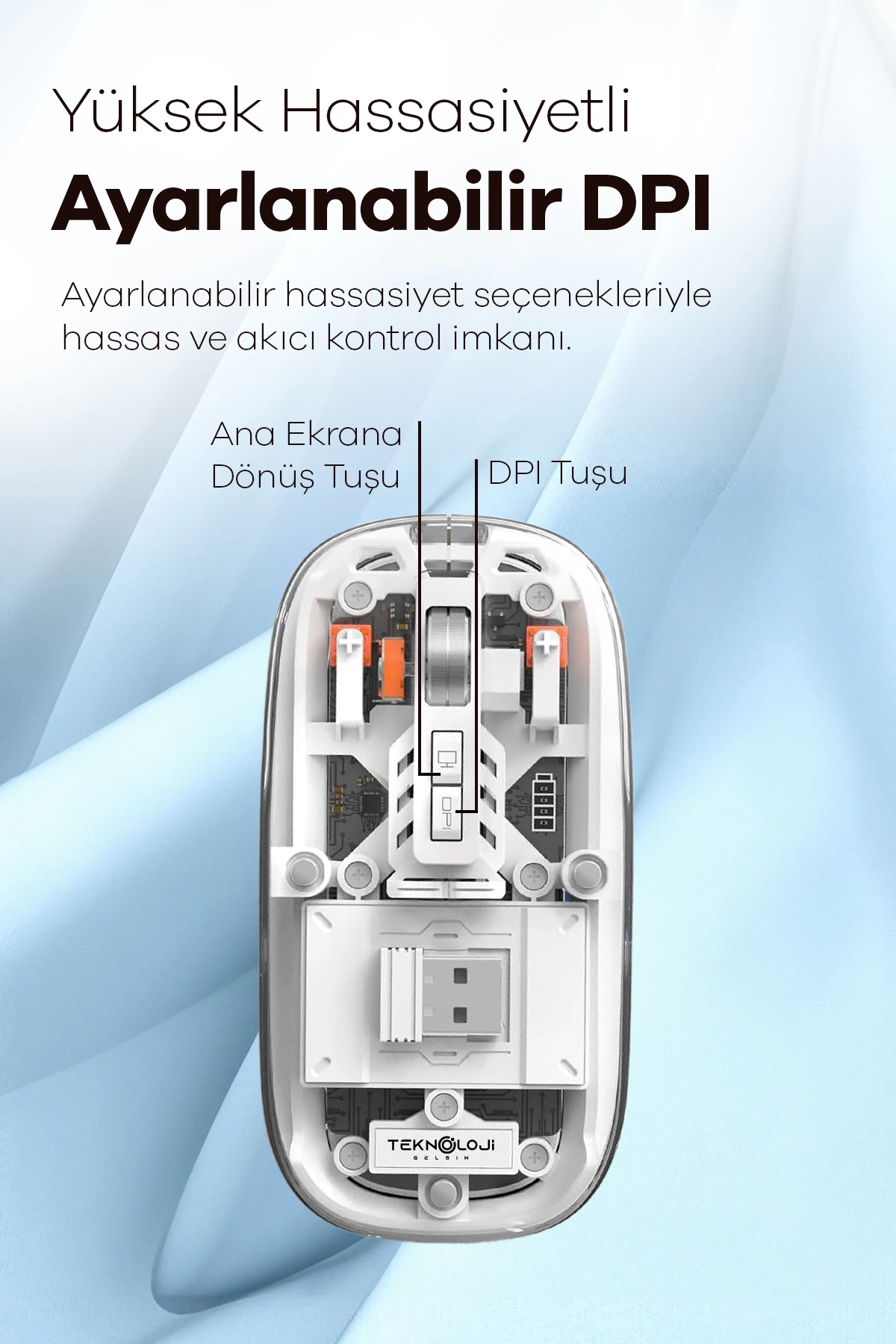 Bluetooth USB Çift Modlu Sessiz Mouse, Şeffaf Mıknatıslı Kapaklı, Type-C Şarjlı, DPI Ayarlı, Kablosuz 10m Çekim Mesafeli, Masaüstü Kısayol Tuşlu, Taşınabilir Şarjlı Mouse Turuncu ( Bayi Depom ) Bluetooth USB Çift Modlu Sessiz Mouse, Şeffaf Mıknatıslı Kapaklı, Type-C Şarjlı, DPI Ayarlı, Kablosuz 10m Çekim Mesafeli, Masaüstü Kısayol Tuşlu, Taşınabilir Şarjlı Mouse Turuncu ( Bayi Depom )