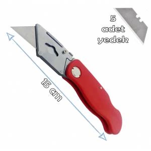 Katlanabilir Halıfleks Maket Bıçağı Üçgen Uçlu Falçata ( Bayi Depom ) Katlanabilir Halıfleks Maket Bıçağı Üçgen Uçlu Falçata ( Bayi Depom )