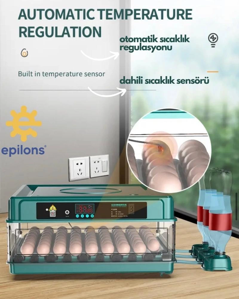 Kuluçka Makinesi 130 Tavuk Yumurtalı Extra Yedek Motorlu İncubator ( Bayi Depom ) Kuluçka Makinesi 130 Tavuk Yumurtalı Extra Yedek Motorlu İncubator ( Bayi Depom )