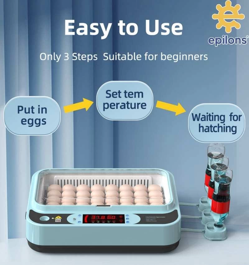 Kuluçka Makinesi Epo-s64 Yumurtalık 5 Programlı Tam Otomatik ( Bayi Depom )