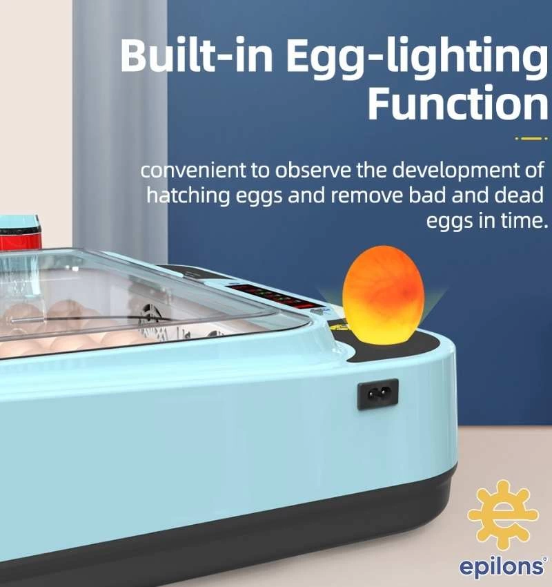 Kuluçka Makinesi Epo-s64 Yumurtalık 5 Programlı Tam Otomatik ( Bayi Depom )