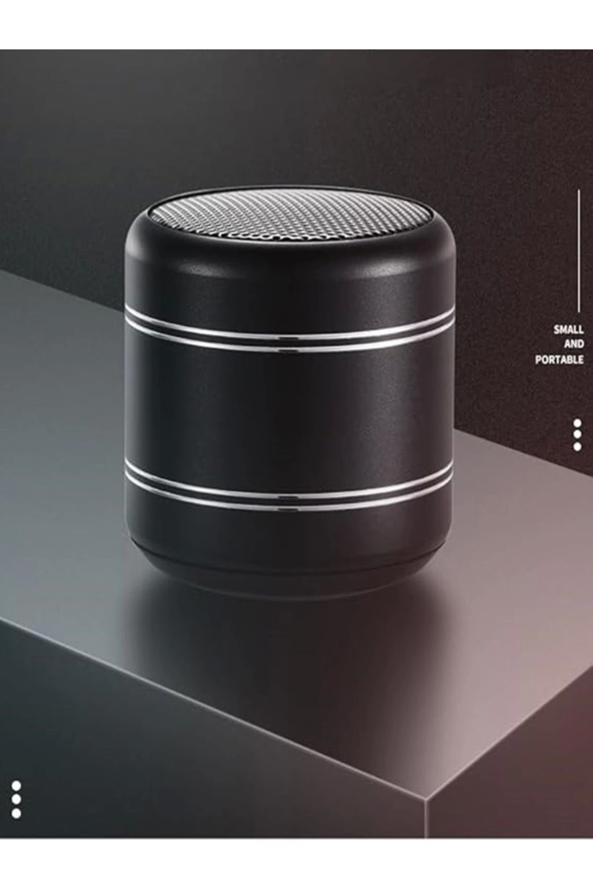 Mini Alüminyum TWS Kablosuz Bluetooth Hoparlör – Yuvarlak Metal Tasarım, Yüksek Bas ve Taşınabilir Özellikler ( Bayi Depom ) Mini Alüminyum TWS Kablosuz Bluetooth Hoparlör – Yuvarlak Metal Tasarım, Yüksek Bas ve Taşınabilir Özellikler ( Bayi Depom )