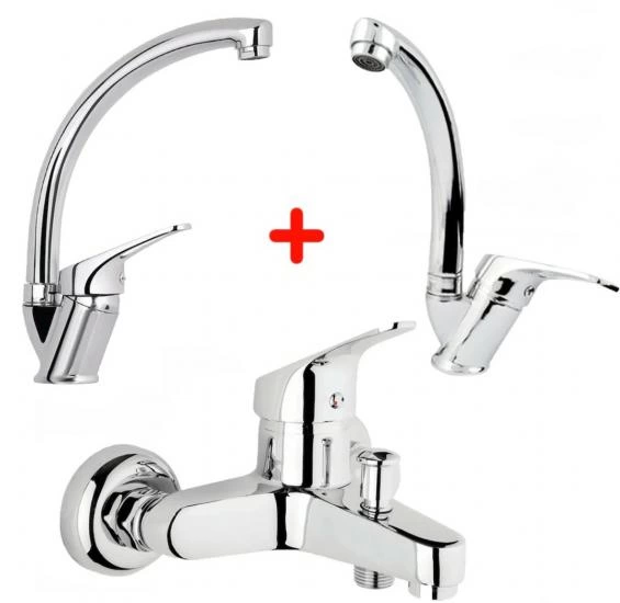 Mix Banyo Bataryası Lavabo - Evye 3 Lü Avantajlı Set ( Bayi Depom ) Mix Banyo Bataryası Lavabo - Evye 3 Lü Avantajlı Set ( Bayi Depom )