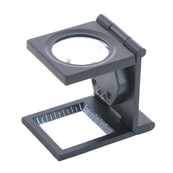 Nikula-25x25 Mm Full çelik Kaplı Katlamalı Büyüteç Th-9005b ( Bayi Depom )