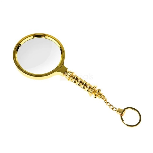 Nikula-5x90mm Tüm Metal Altın Renkli, Hediye Büyüteç,optik Lensler Ile çinko Alaşım Metal çerçeve ( Bayi Depom )
