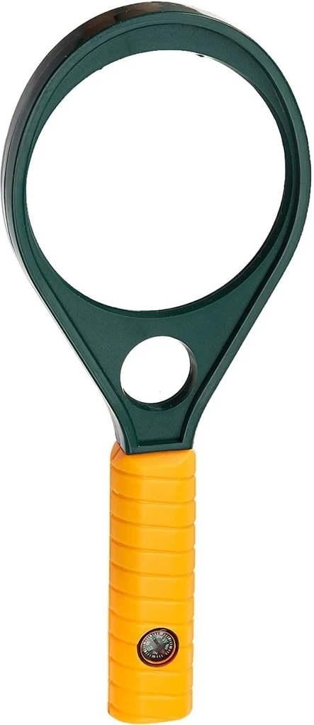 Nikula- Optik Cam El Büyüteç 65MM 6x 4x Pusulalı Çocuklar ve Yetişkinler MG89075 ( Bayi Depom )