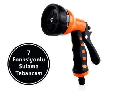 Otomatik 7 Fonksiyonlu Su Atabilen Sulama Tabancası Bahçe-oto ( Bayi Depom ) Otomatik 7 Fonksiyonlu Su Atabilen Sulama Tabancası Bahçe-oto ( Bayi Depom )