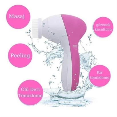 Pilli Yüz Cilt Temizleme Cihazı Siyah Nokta Peeling Fırça Seti Vücut Yüz Bakımı Masaj Aleti ( Bayi Depom ) Pilli Yüz Cilt Temizleme Cihazı Siyah Nokta Peeling Fırça Seti Vücut Yüz Bakımı Masaj Aleti ( Bayi Depom )