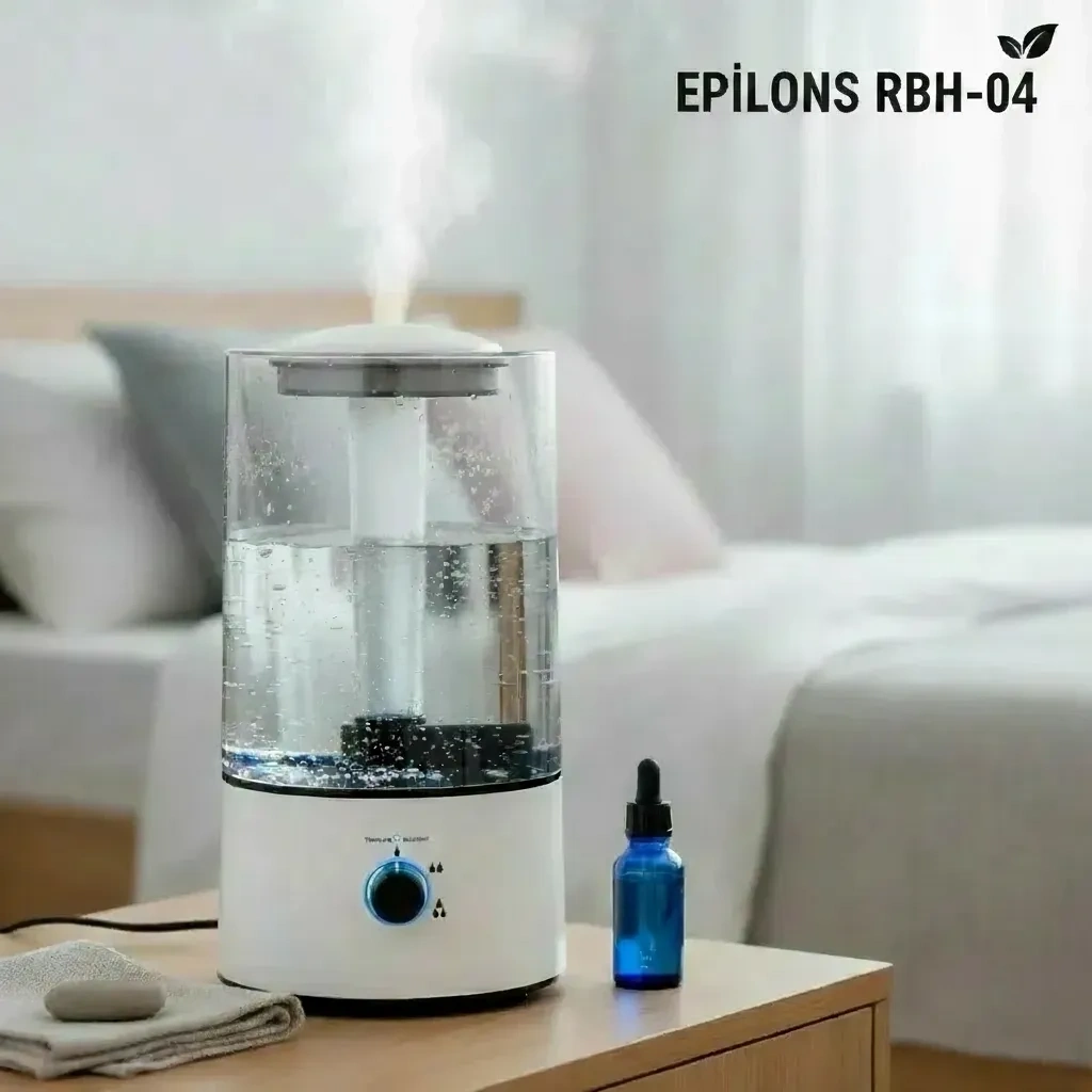 RBH-04 Ultrasonik Hava Nemlendirici 4 Litre Buhar Makinesi Aroma Difüzörü - Otomatik Kapanma ( Bayi Depom ) RBH-04 Ultrasonik Hava Nemlendirici 4 Litre Buhar Makinesi Aroma Difüzörü - Otomatik Kapanma ( Bayi Depom )