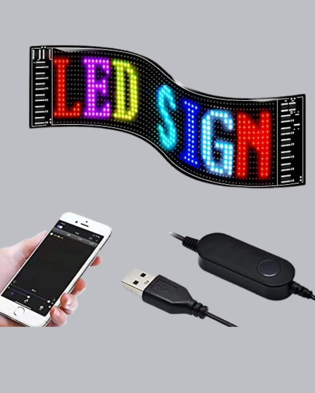 RGB LED Panel – Mobil Uyumlu, Yazı ve GIF Destekli, USB Bağlantılı Dekoratif Ekran ( Bayi Depom ) RGB LED Panel – Mobil Uyumlu, Yazı ve GIF Destekli, USB Bağlantılı Dekoratif Ekran ( Bayi Depom )