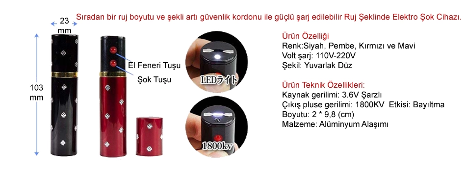 Ruj Şeklinde El Feneri ( Bayi Depom )