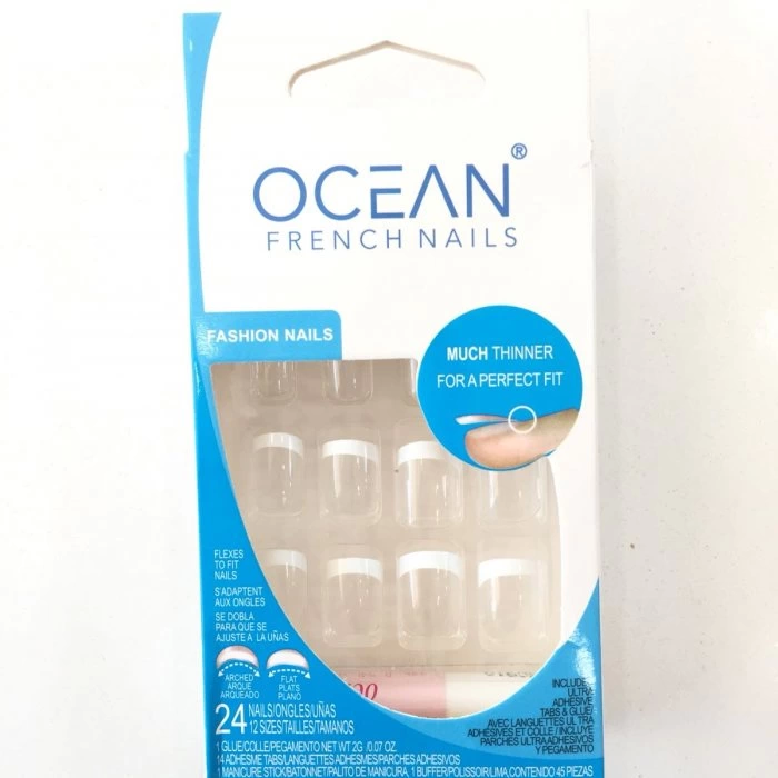 Şeffaf Takma Tırnak (ince French) 192a ( Bayi Depom )