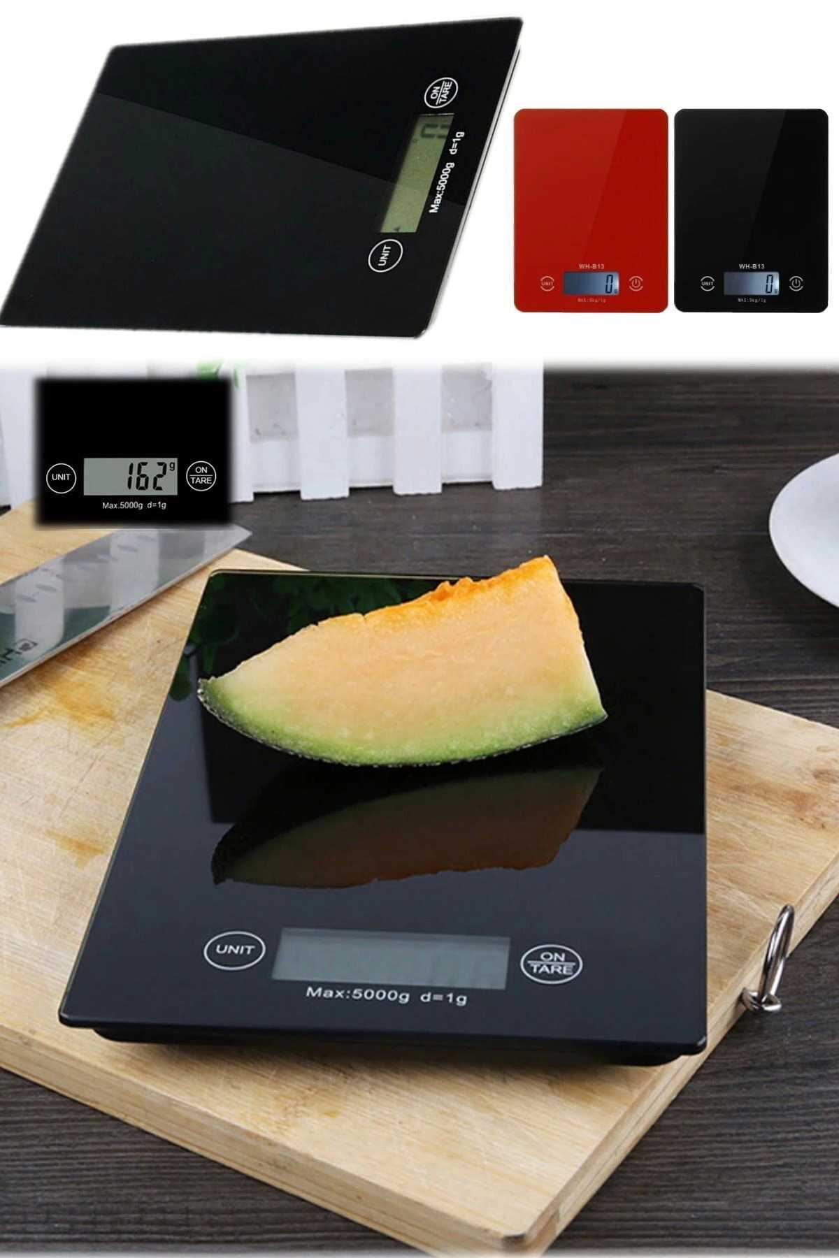 Dijital Mutfak Tartısı - 5 kg Kapasite, 1 Gram Hassasiyet, Şık Siyah Cam Tasarım ( Bayi Depom ) Dijital Mutfak Tartısı - 5 kg Kapasite, 1 Gram Hassasiyet, Şık Siyah Cam Tasarım ( Bayi Depom )