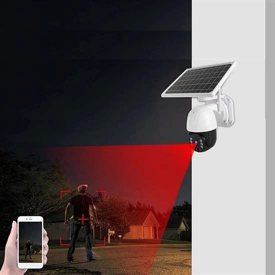 Solar Panelli Su Geçirmez Gece Görüş Destekli Kablosuz Bağlantılı Güvenlik Kamerası ( Bayi Depom ) Solar Panelli Su Geçirmez Gece Görüş Destekli Kablosuz Bağlantılı Güvenlik Kamerası ( Bayi Depom )