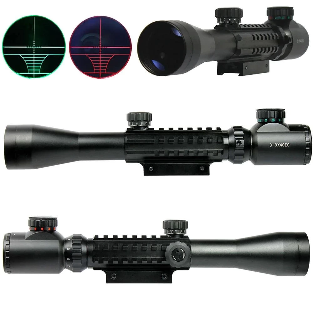 3-9x40 Zoomlu Keskin Nişancı  Dürbünü  Kızaklı ( Bayi Depom )