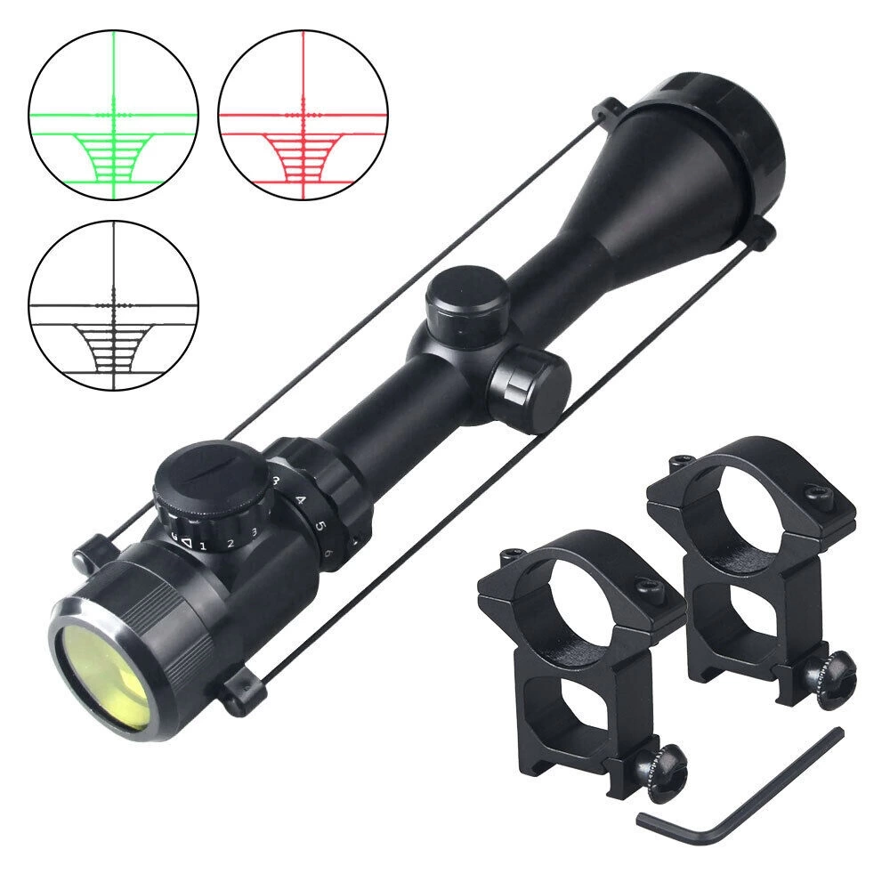 3-9x50 Zoomlu Keskin Nişancı  Dürbünü Kırmızı, yeşil Işık  çelik Gövde ( Bayi Depom )