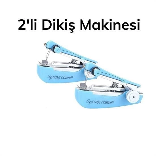 Spring Come Mini Kolay Seyehat Ve Ev Tipi El Dikiş Dikme Makinası ( Bayi Depom )