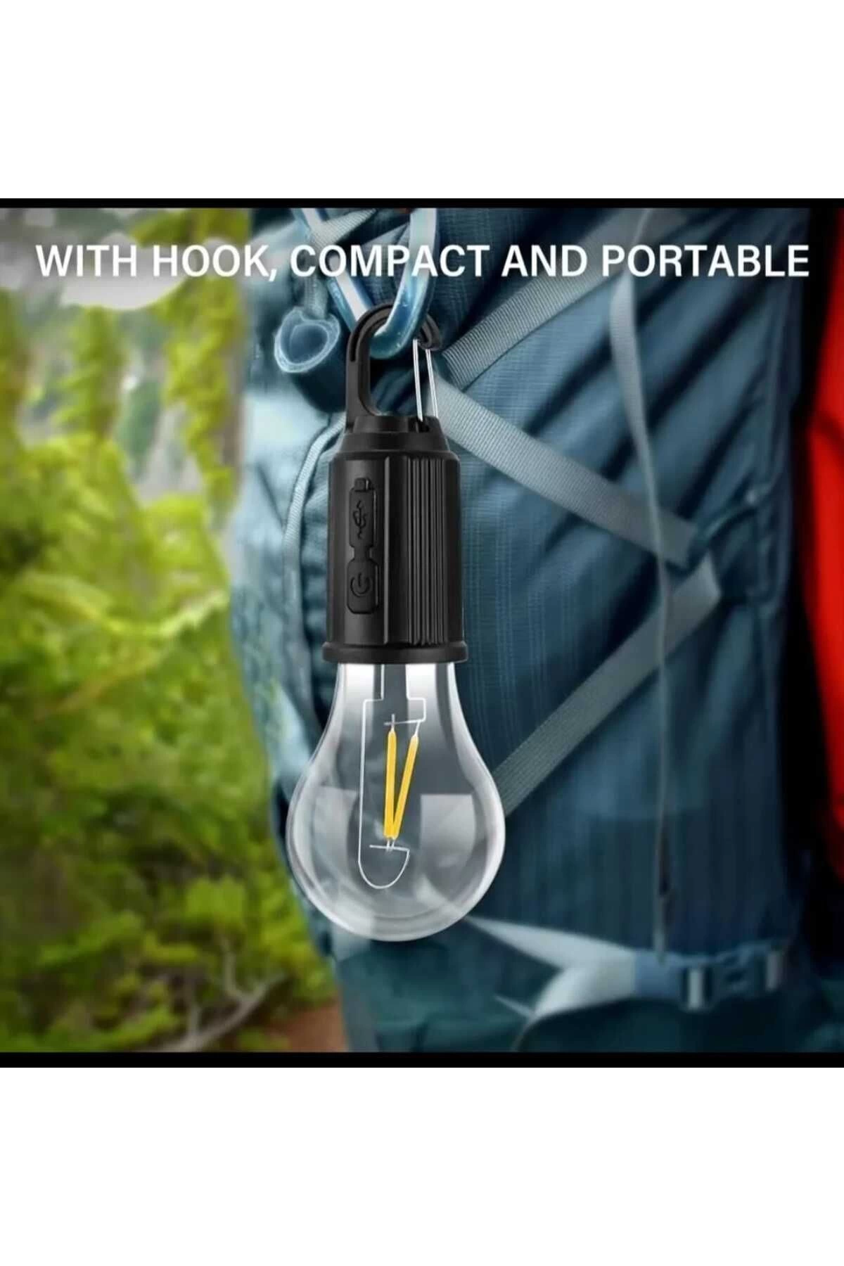 Taşınabilir Şarjlı Led Ampül Outdoor Kamp Bahçe Lambası 10W Askılı Kırılmaz Led Işık ( Bayi Depom ) Taşınabilir Şarjlı Led Ampül Outdoor Kamp Bahçe Lambası 10W Askılı Kırılmaz Led Işık ( Bayi Depom )