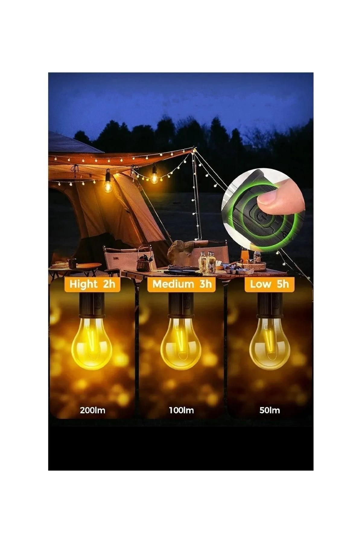 Taşınabilir Şarjlı Led Ampül Outdoor Kamp Bahçe Lambası 10W Askılı Kırılmaz Led Işık ( Bayi Depom ) Taşınabilir Şarjlı Led Ampül Outdoor Kamp Bahçe Lambası 10W Askılı Kırılmaz Led Işık ( Bayi Depom )