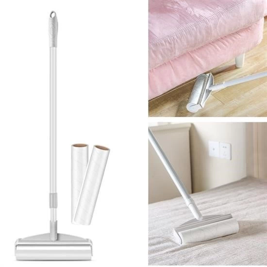 Pratik Temizlik İçin Yapışkanlı Tüy Rulosu 24 Cm Teleskopik Uzayabilen Saplı 2 Yedekli ( Bayi Depom ) Pratik Temizlik İçin Yapışkanlı Tüy Rulosu 24 Cm Teleskopik Uzayabilen Saplı 2 Yedekli ( Bayi Depom )