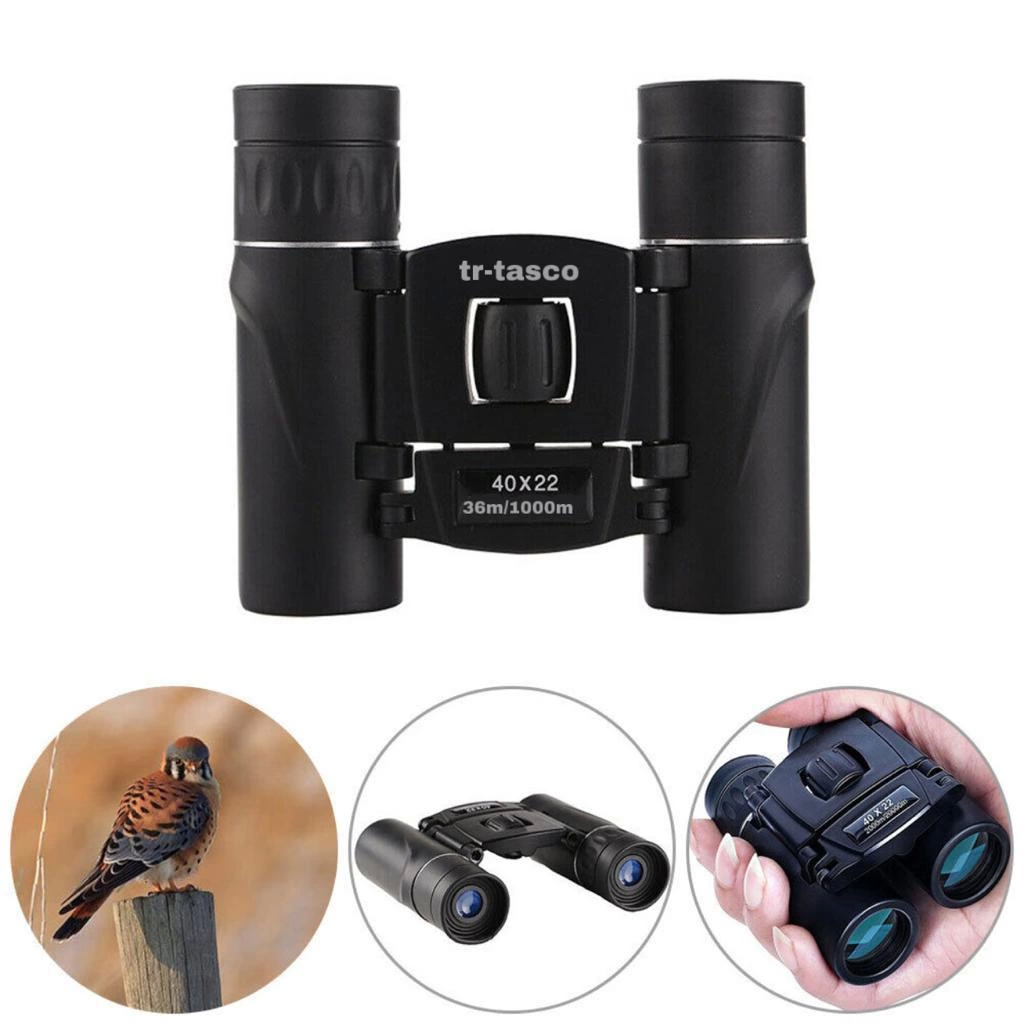 Tr-  40x22 Cepte Taşımalı Kauçuk Kaplamalı Mini Dürbün  1000m/36m ( Bayi Depom )
