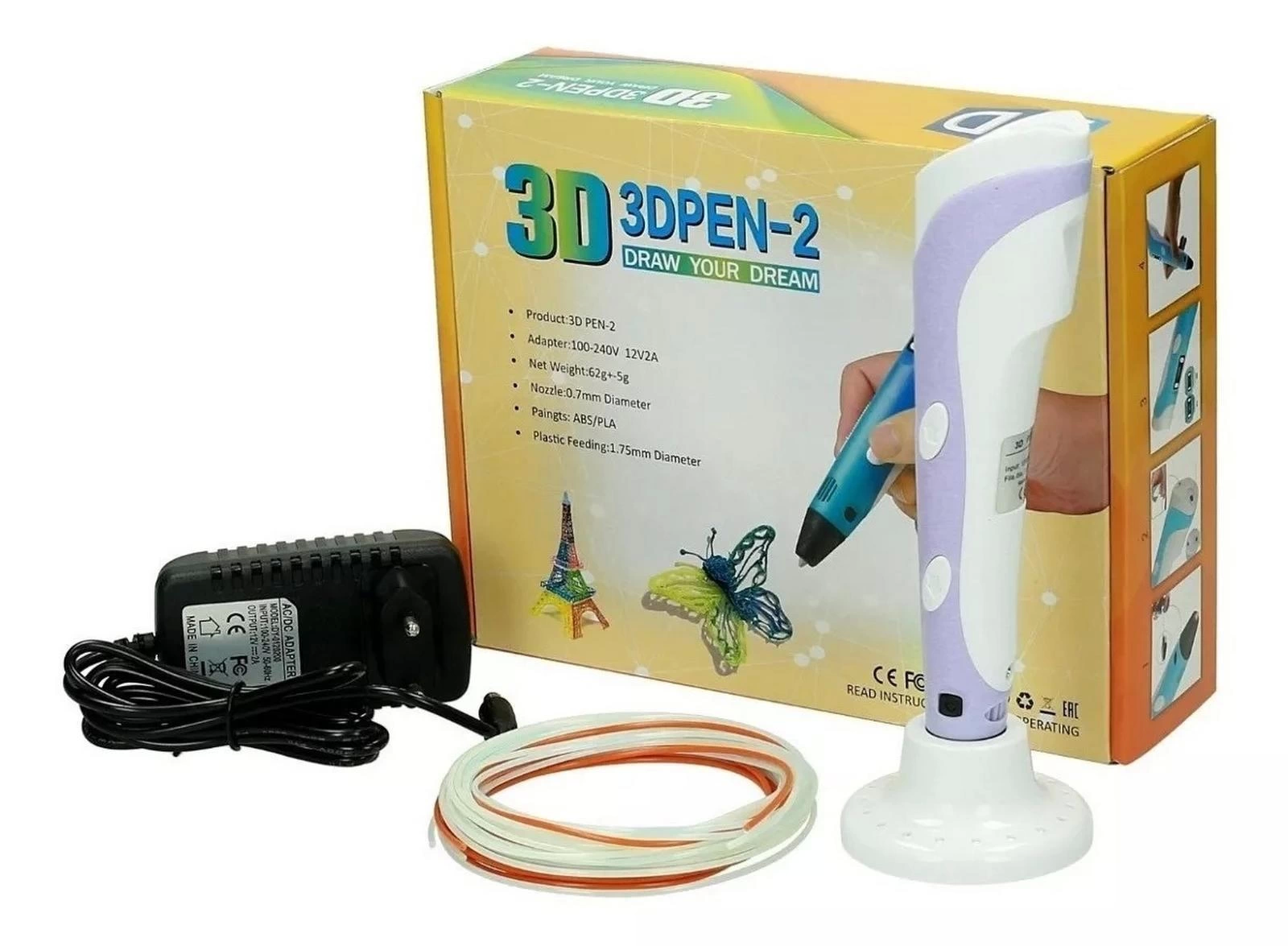 Üç Boyutlu Yazıcı 3d Kalem Pen Printer ( Bayi Depom )