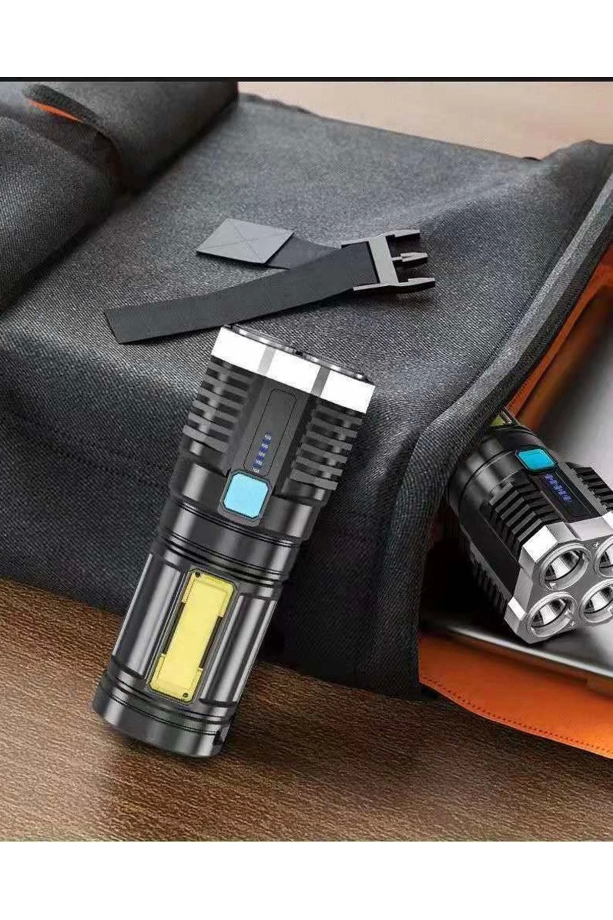 Ultra Parlak El Feneri Usb Şarj 4 Led+Yan Cob Led Taktik Günlük Hayat Kamp Avcılık El Feneri ( Bayi Depom ) Ultra Parlak El Feneri Usb Şarj 4 Led+Yan Cob Led Taktik Günlük Hayat Kamp Avcılık El Feneri ( Bayi Depom )