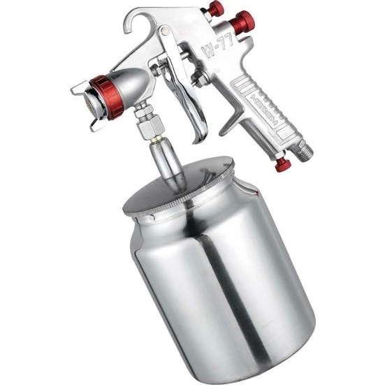 W-77g Havalı Alttan Depolu Boya Fıskiyesi Aparatı 1.8mm ( Bayi Depom ) W-77g Havalı Alttan Depolu Boya Fıskiyesi Aparatı 1.8mm ( Bayi Depom )