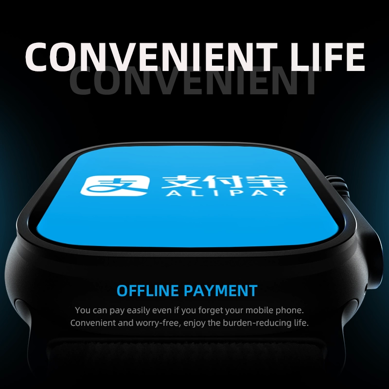 Watch 8 Hw8 Ultra Adventure 2.02inc Siri Nfc Bluetooth Arama Ios Android Uyumlu Akıllı Saat ( Bayi Depom )