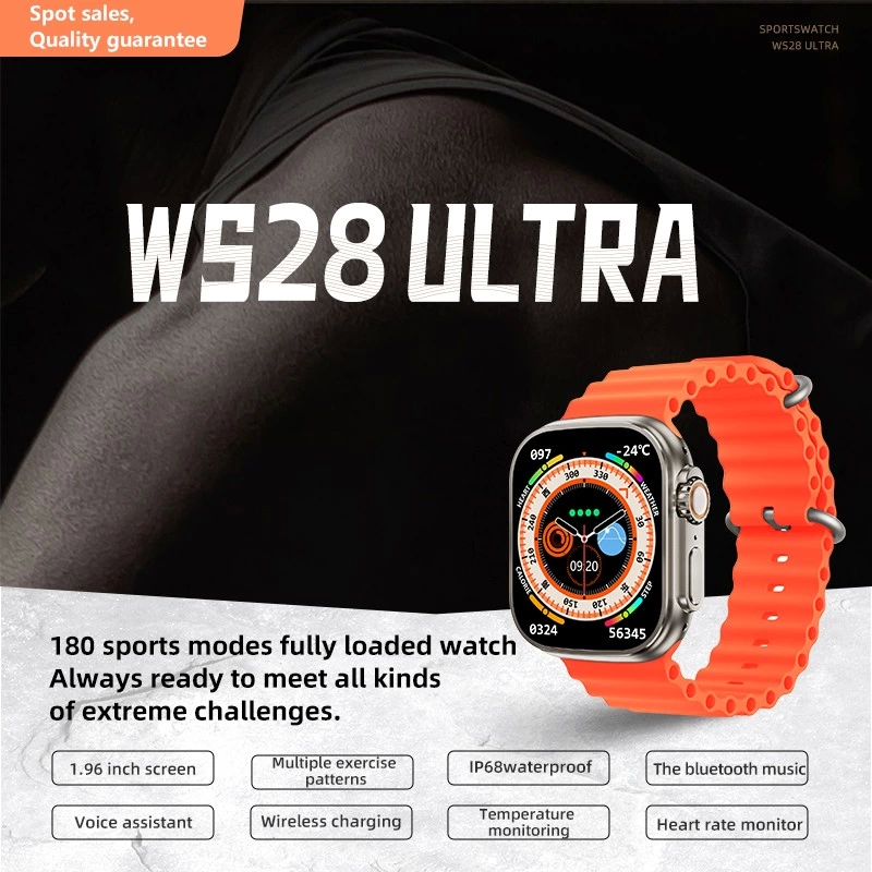 Ws28 Ultra Akıllı Saat | 49mm Geniş Ekran | Konuşma Özellikli | Su Geçirmez Akıllı Saat ( Bayi Depom )