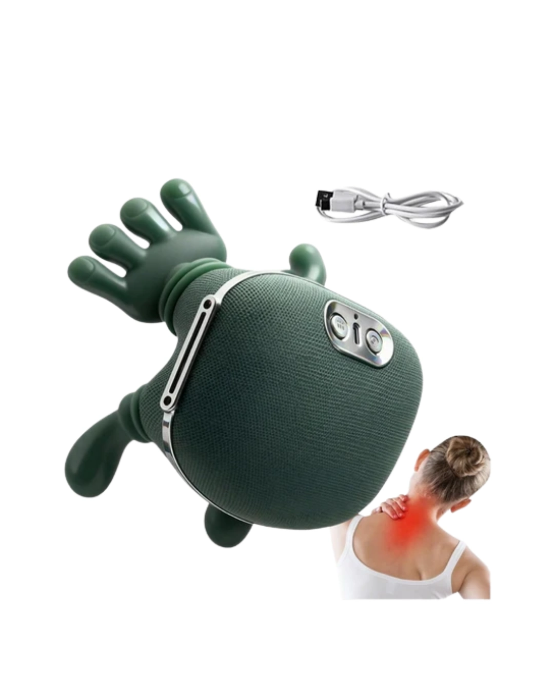 Yeni Nesil Boyun ve Omuz Masaj Cihazı 3D Yoğurma Derin Doku Rahatlatıcı Ergonomik ( Bayi Depom ) Yeni Nesil Boyun ve Omuz Masaj Cihazı 3D Yoğurma Derin Doku Rahatlatıcı Ergonomik ( Bayi Depom )