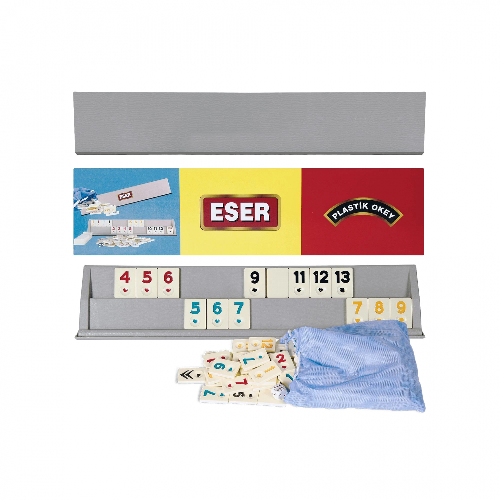 Yetişkin Büyük Boy Plastik Okey Takımı ( Bayi Depom ) Yetişkin Büyük Boy Plastik Okey Takımı ( Bayi Depom )