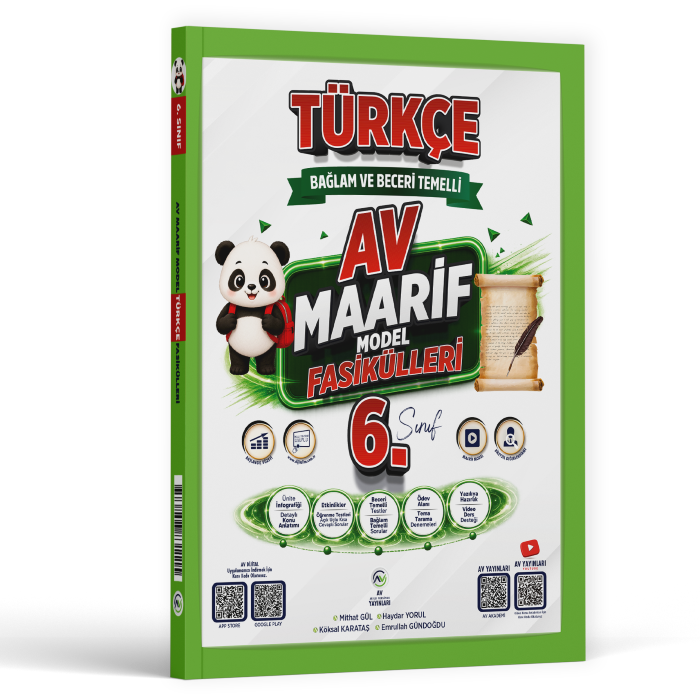 AV 6.SINIF MAARİF FASİKÜL TÜRKÇE - 26-27 AV 6.SINIF MAARİF FASİKÜL TÜRKÇE - 26-27