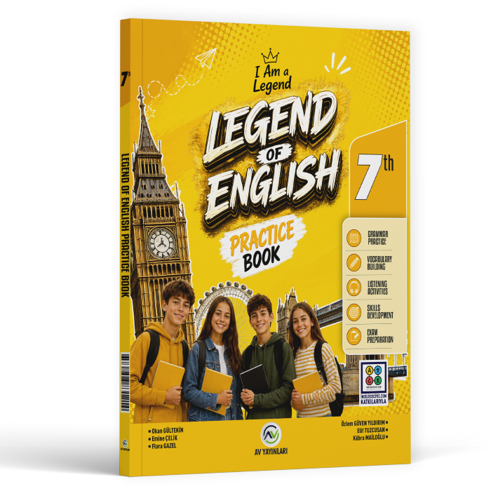 AV 7.SINIF LEGEND OF ENGLİSH PRATİCE BOOK - 26-27 AV 7.SINIF LEGEND OF ENGLİSH PRATİCE BOOK - 26-27