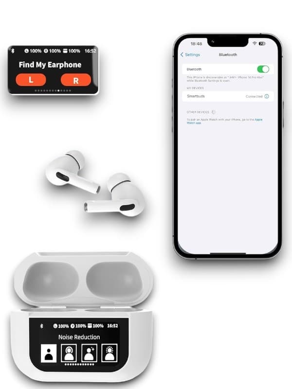 EKRANLI BLUETOOTH KULAKLIK - Bayi Depom