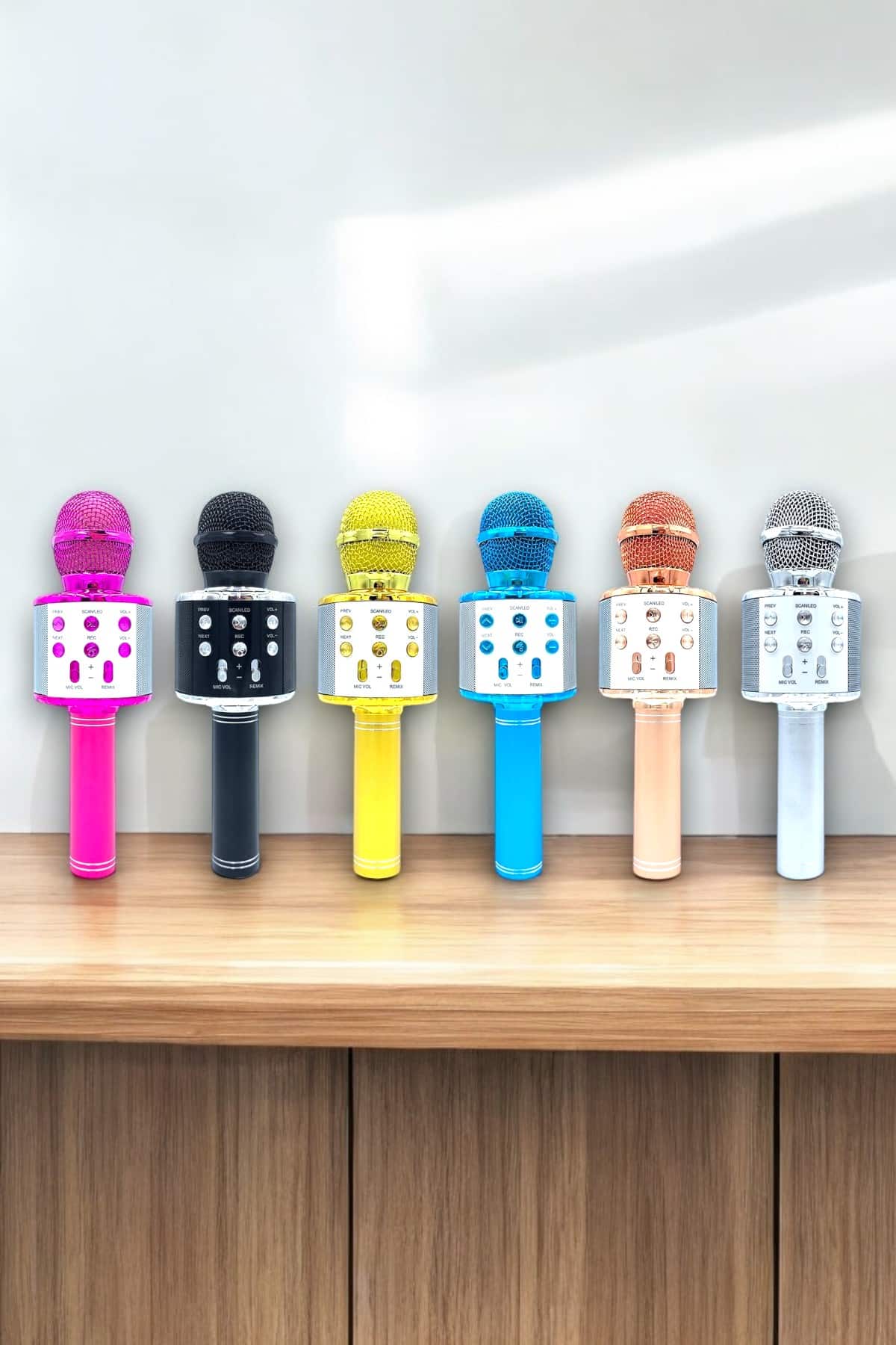 Taşınabilir Bluetooth Karaoke Mikrofon: Hafıza Kart Girişli, Etkileyici Performans - Bayi Depom