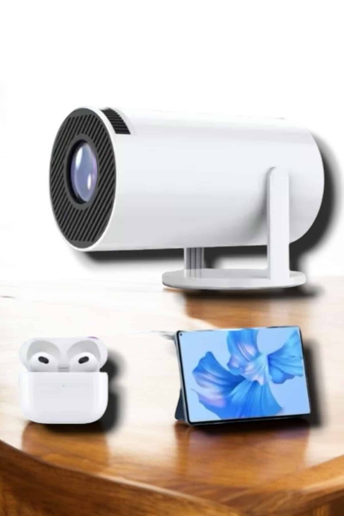 130 İnç Geniş Ekran ve 4K Destekli Full HD Projeksiyon Cihazı - Bayi Depom