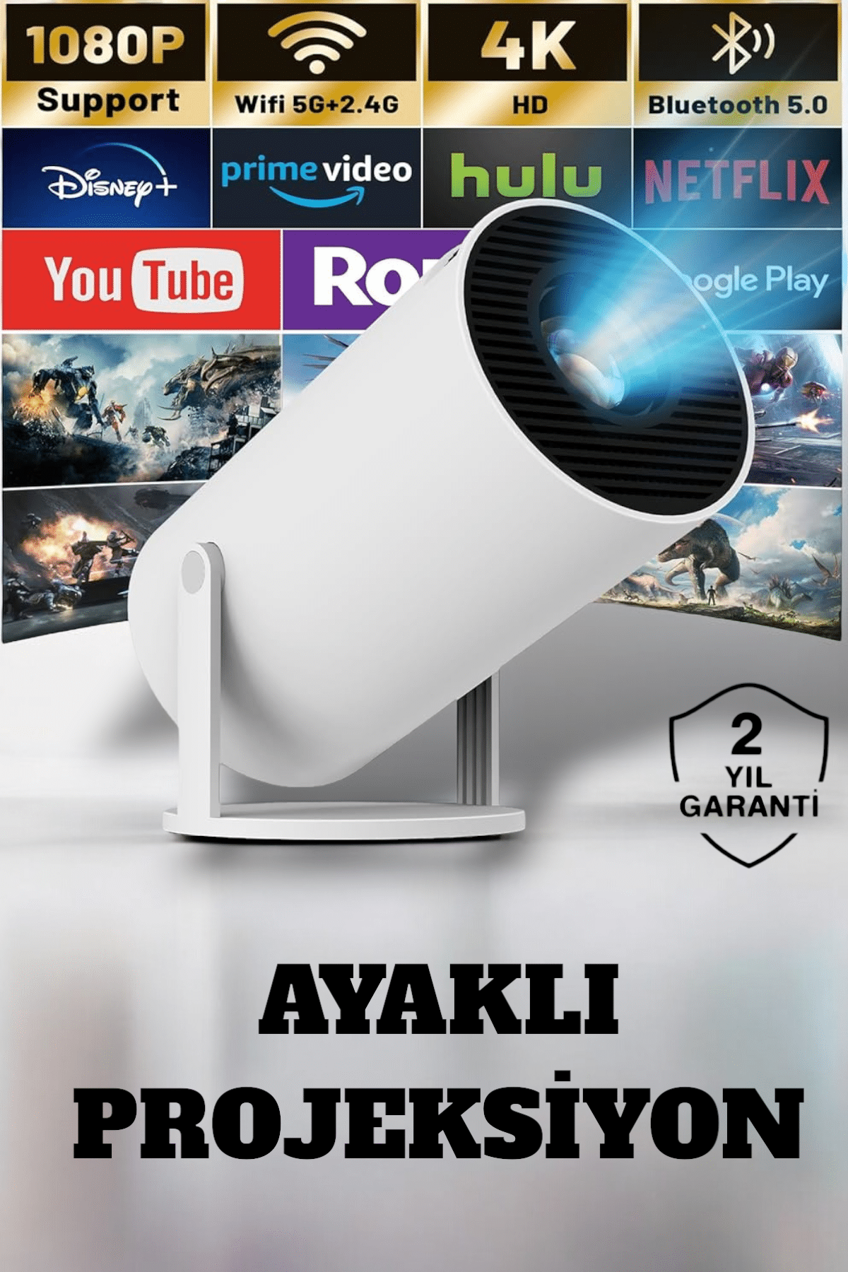 HDMI ve Full HD Teknolojili 160 ANSI Lümen Kablosuz Projeksiyon - Bayi Depom HDMI ve Full HD Teknolojili 160 ANSI Lümen Kablosuz Projeksiyon - Bayi Depom