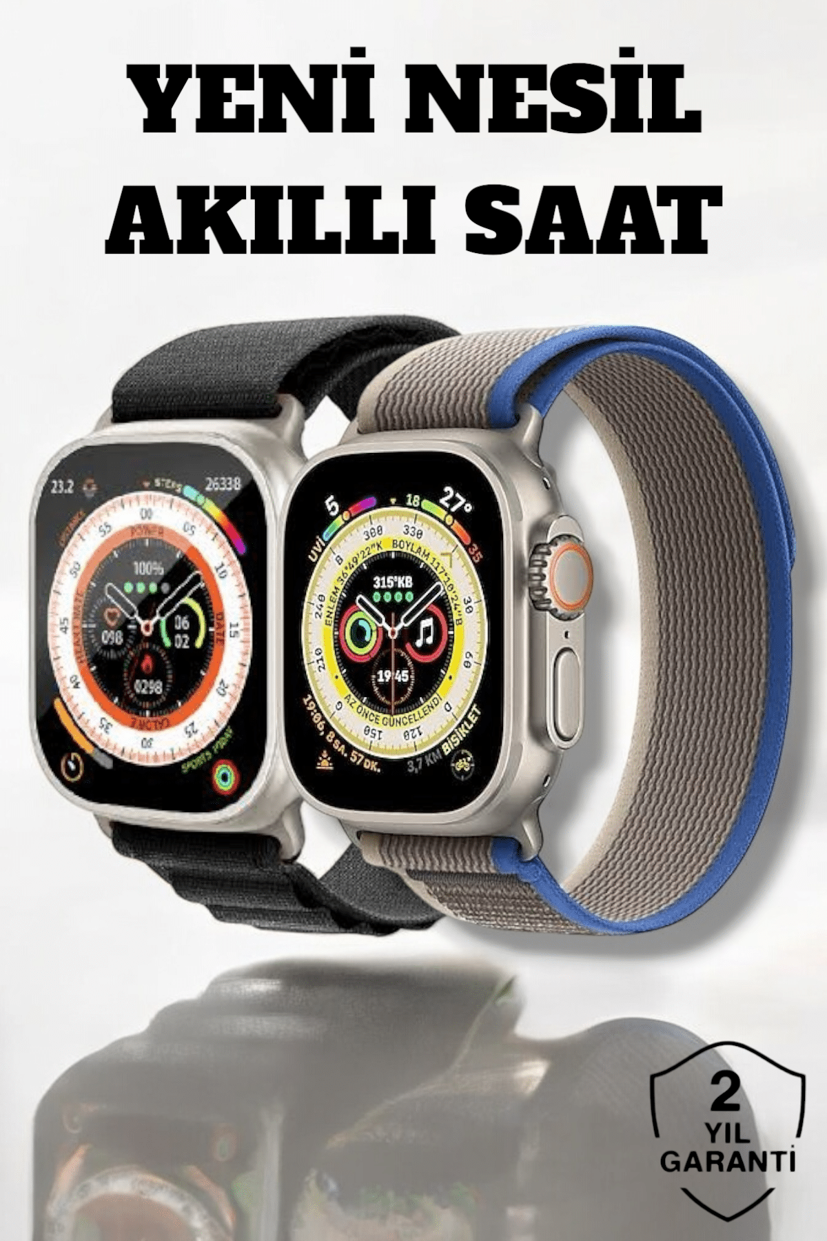 49MM Ekranlı, Kan Basıncı ve Adımsayar Özellikli Bluetooth Akıllı Saat - Bayi Depom 49MM Ekranlı, Kan Basıncı ve Adımsayar Özellikli Bluetooth Akıllı Saat - Bayi Depom