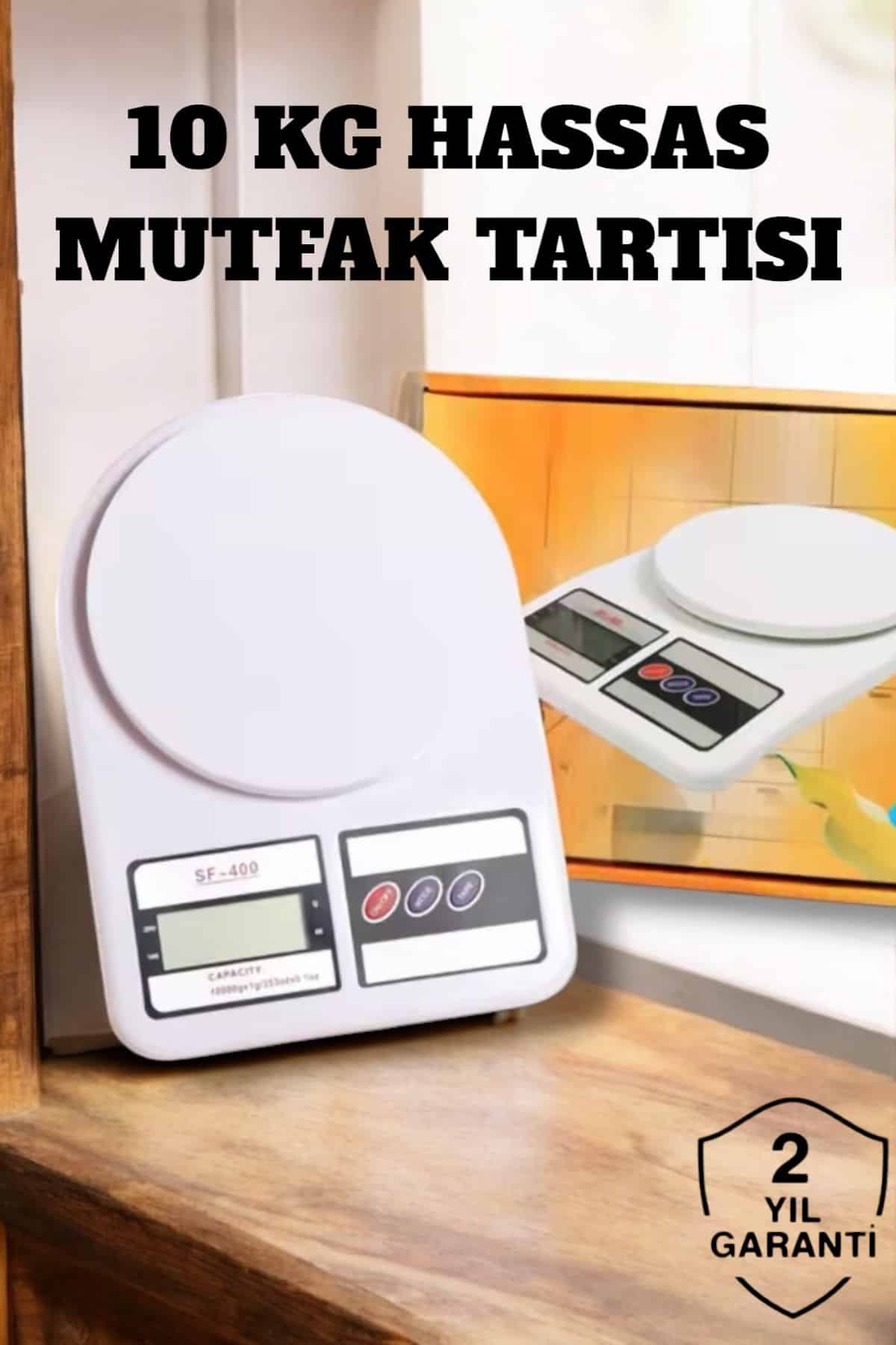 Net LCD Ekran ve Otomatik Kapanma Özelliği ile Uzun Ömürlü Dijital Mutfak Tartısı - Bayi Depom